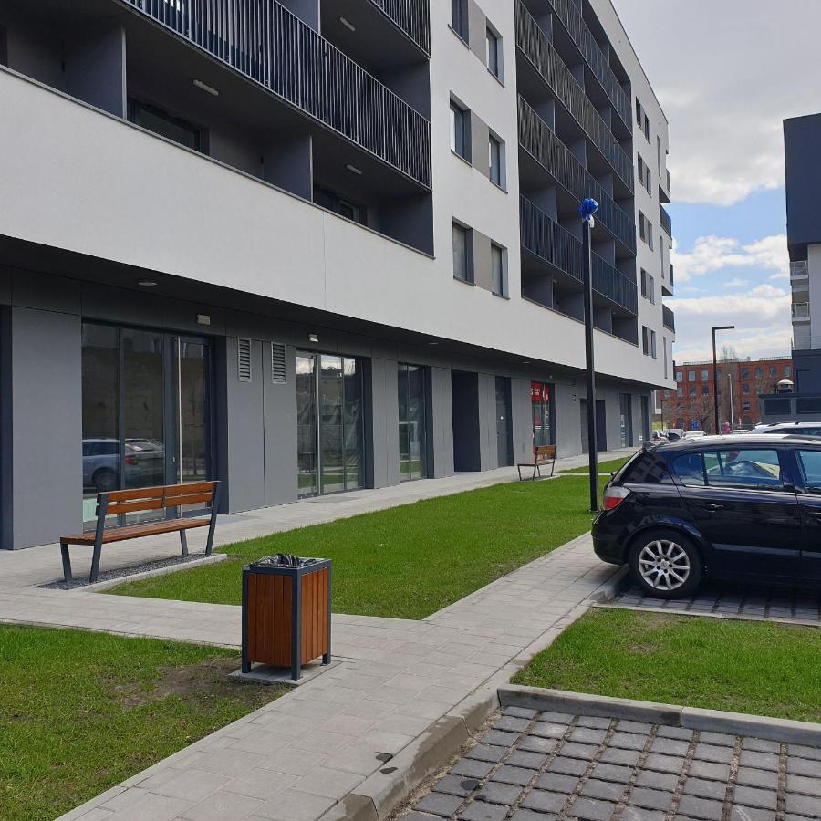 Q Apart Coral - Studio, Manufaktura, Parking Gratis, Tv Max, Fv, Gwarancja Zadowolenia Lägenhet Łódź Exteriör bild